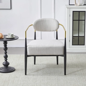 Mid-Century Fabric Dining Chair with Tapered Legs & Pocket Spring Seat kitchen accessories, table linens