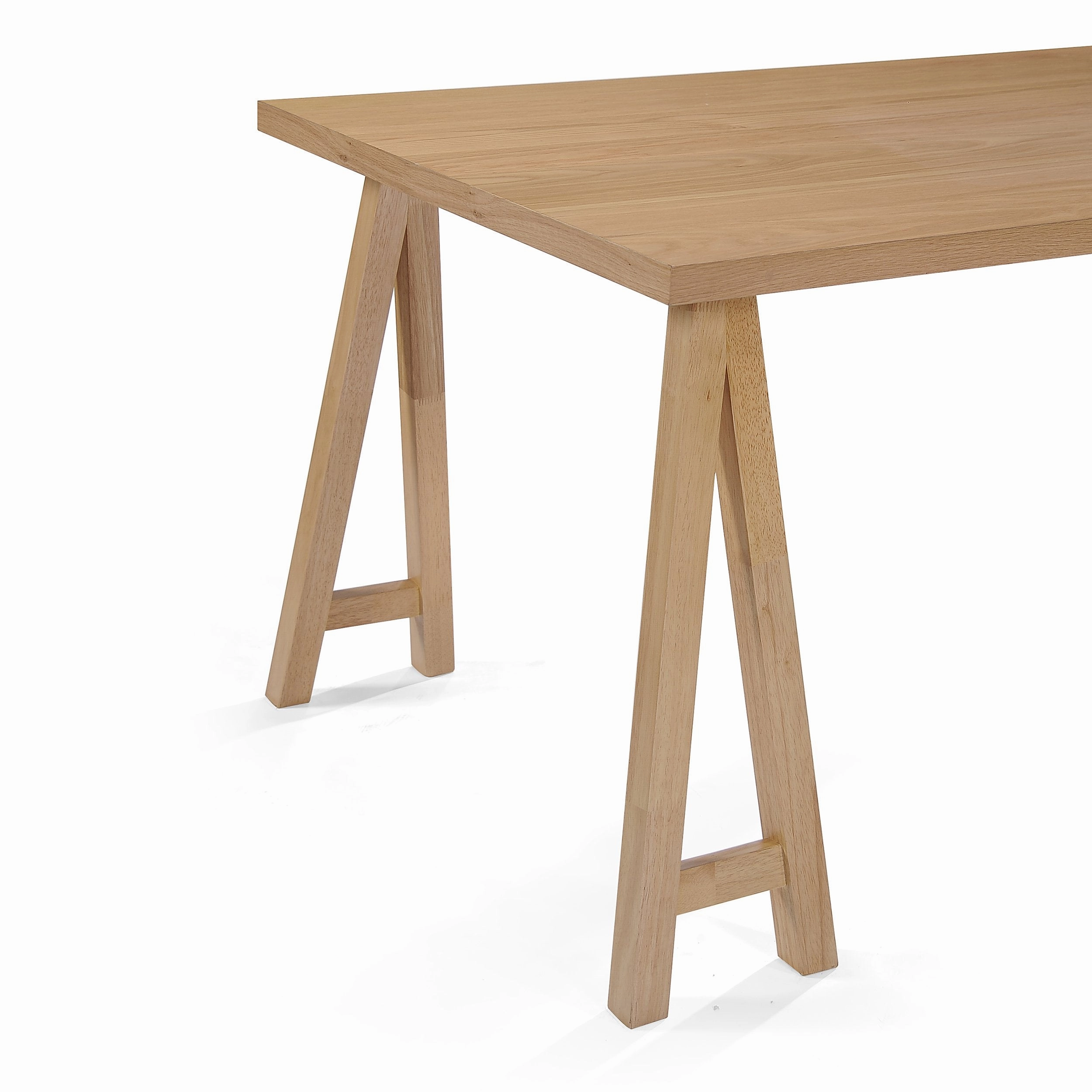 Mid-Century Modern 7 Piece Dining Set with A-Frame Table - NH043313