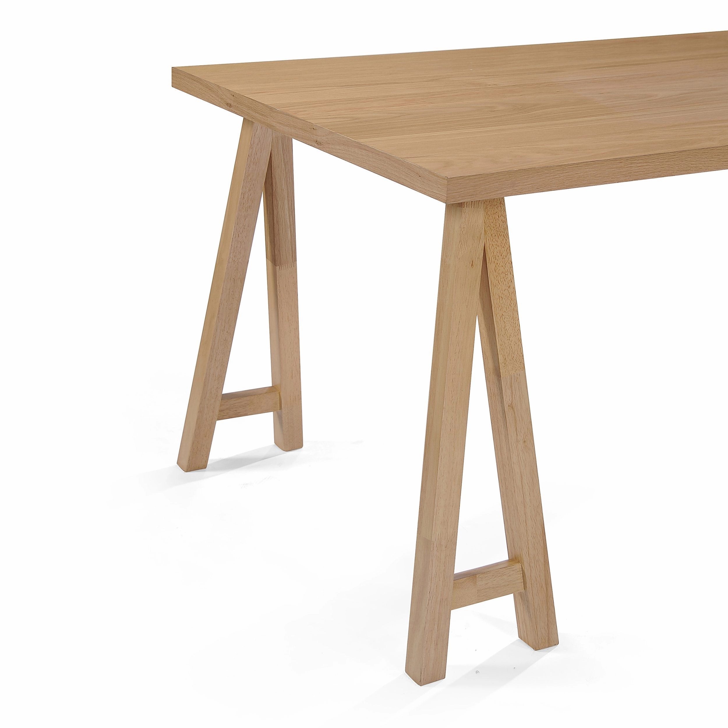 Mid-Century Modern 7 Piece Dining Set with A-Frame Table - NH483313