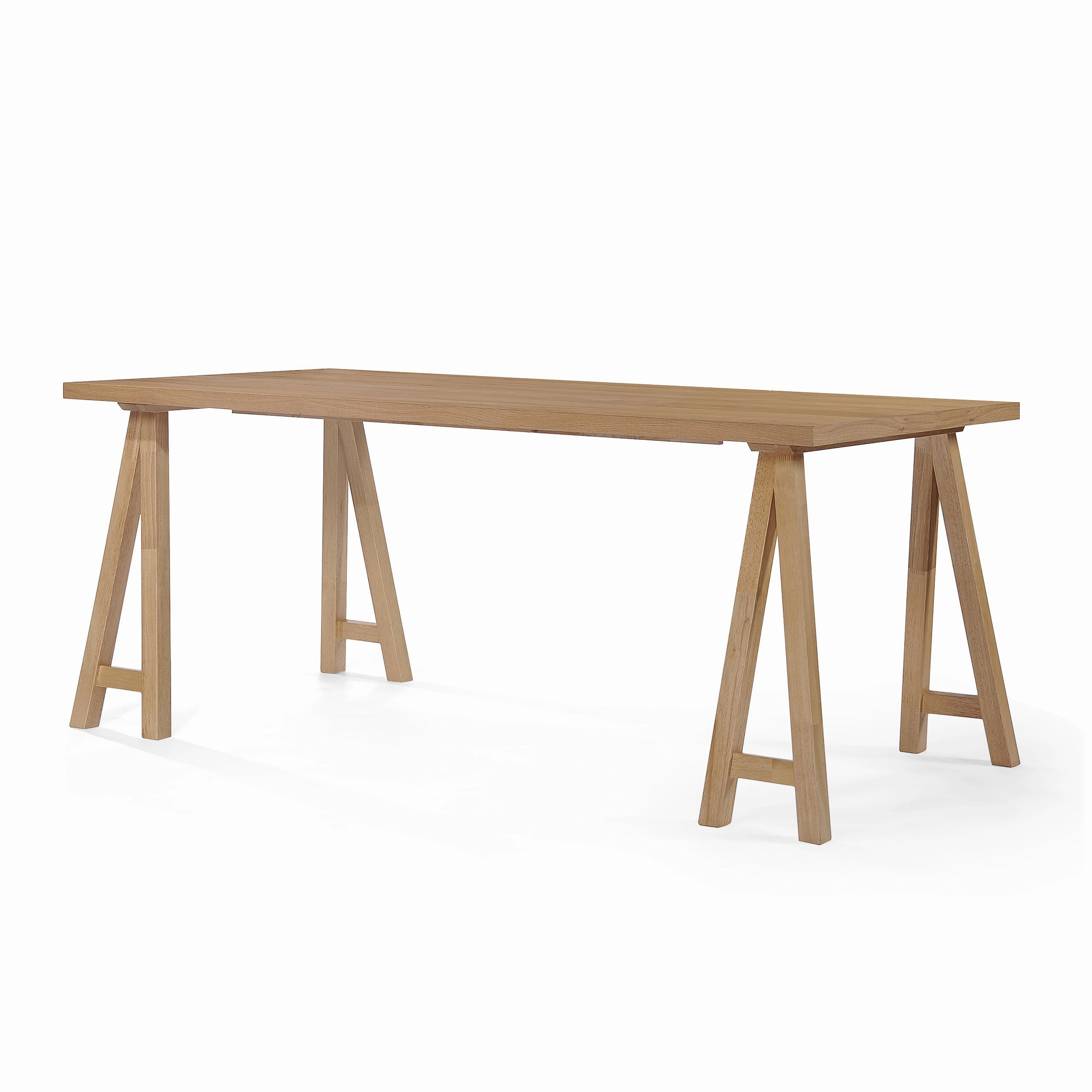 Mid-Century Modern 7 Piece Dining Set with A-Frame Table - NH483313