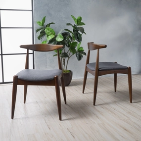 Mid Century Modern Dining Chairs (Set of 2) - NH500003 kitchen accessories, table linens