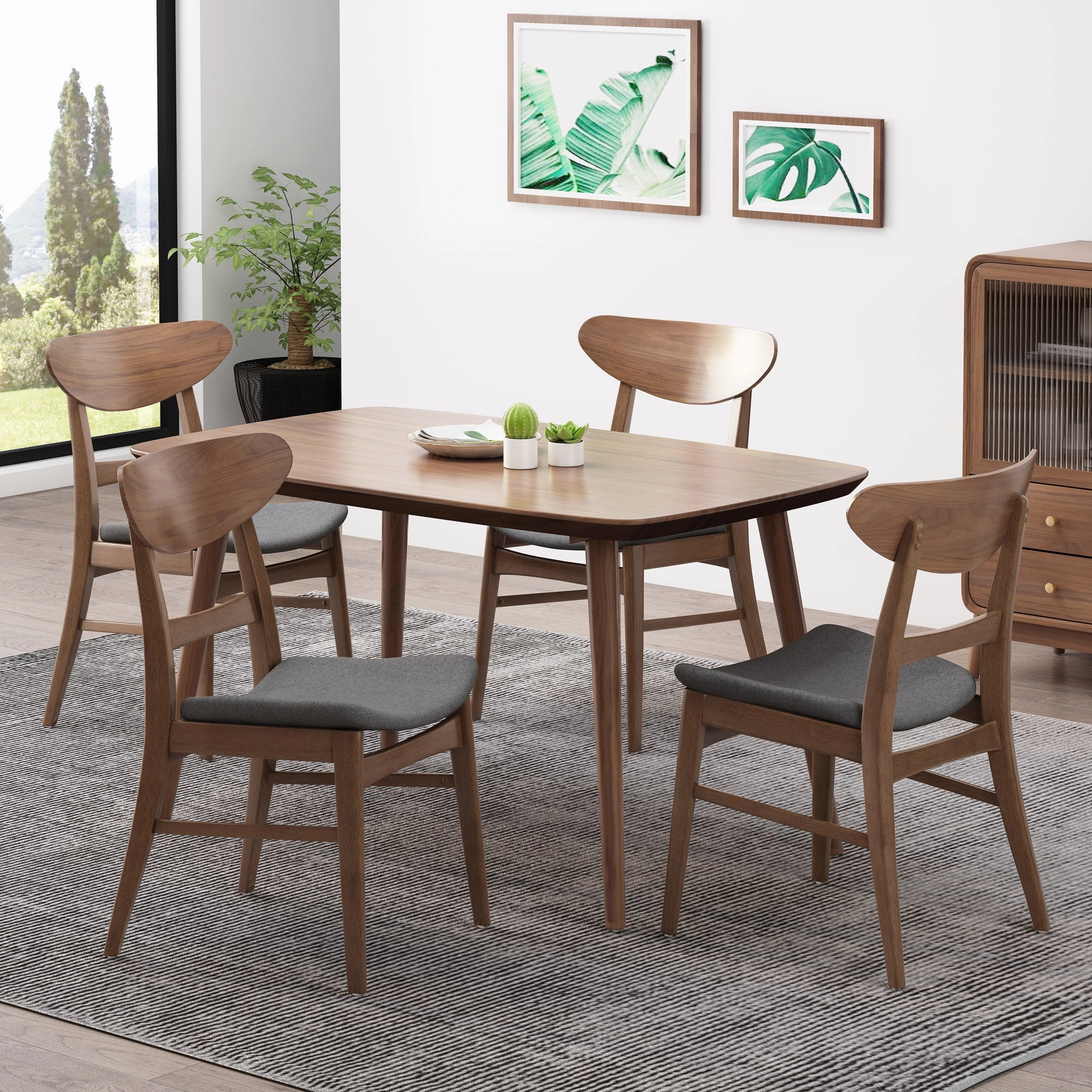 Mid-Century Modern Dining Chairs (Set of 4) - NH297213 kitchen accessories, table linens