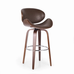 Mid-Century Modern Upholstered Swivel Barstool - NH661413 kitchen accessories, table linens
