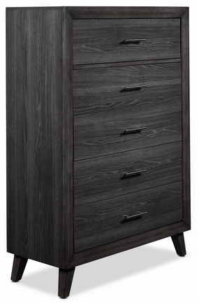 Miller 5-Drawer Chest - Grey