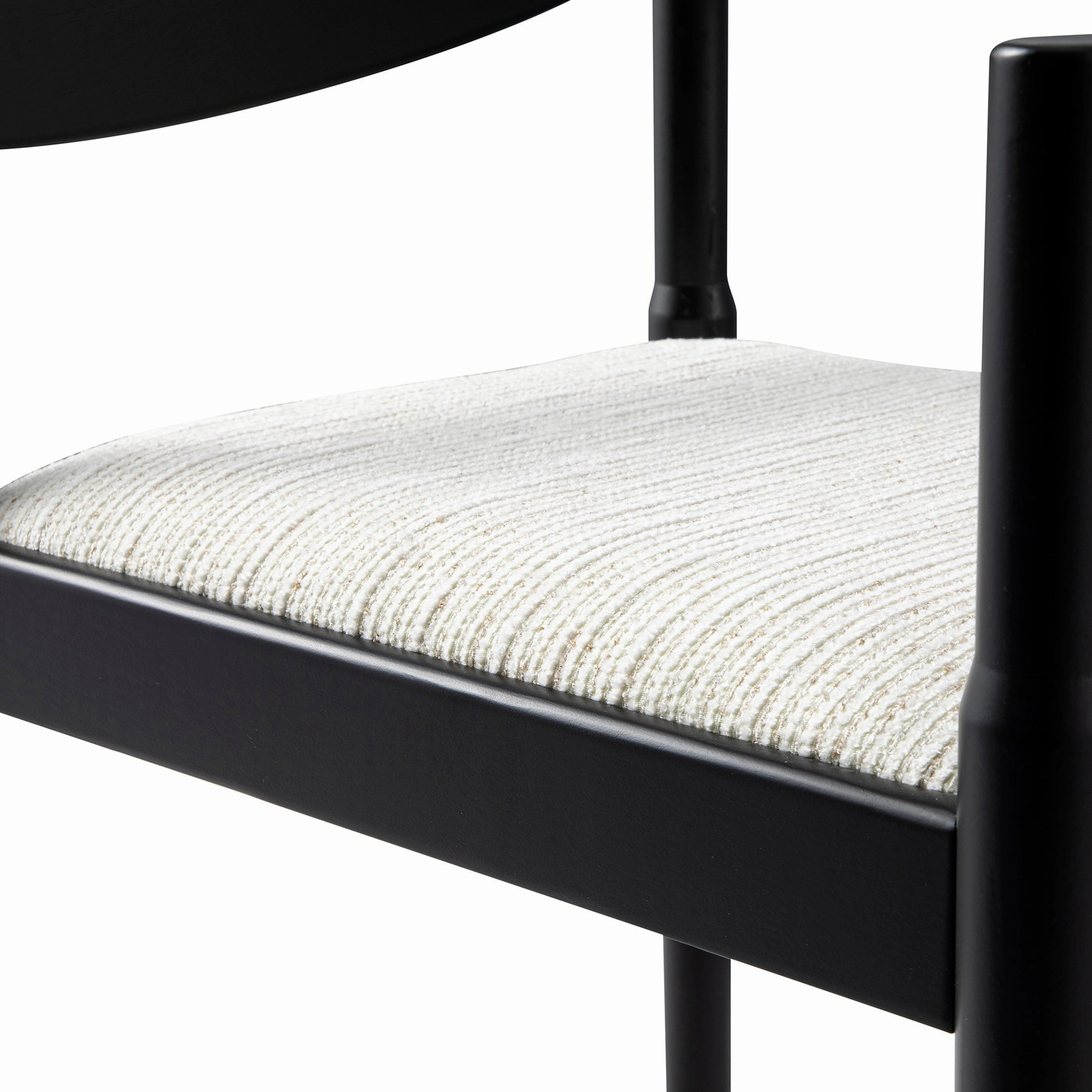Minley 2-in-1 Carver Chair, Black Matte