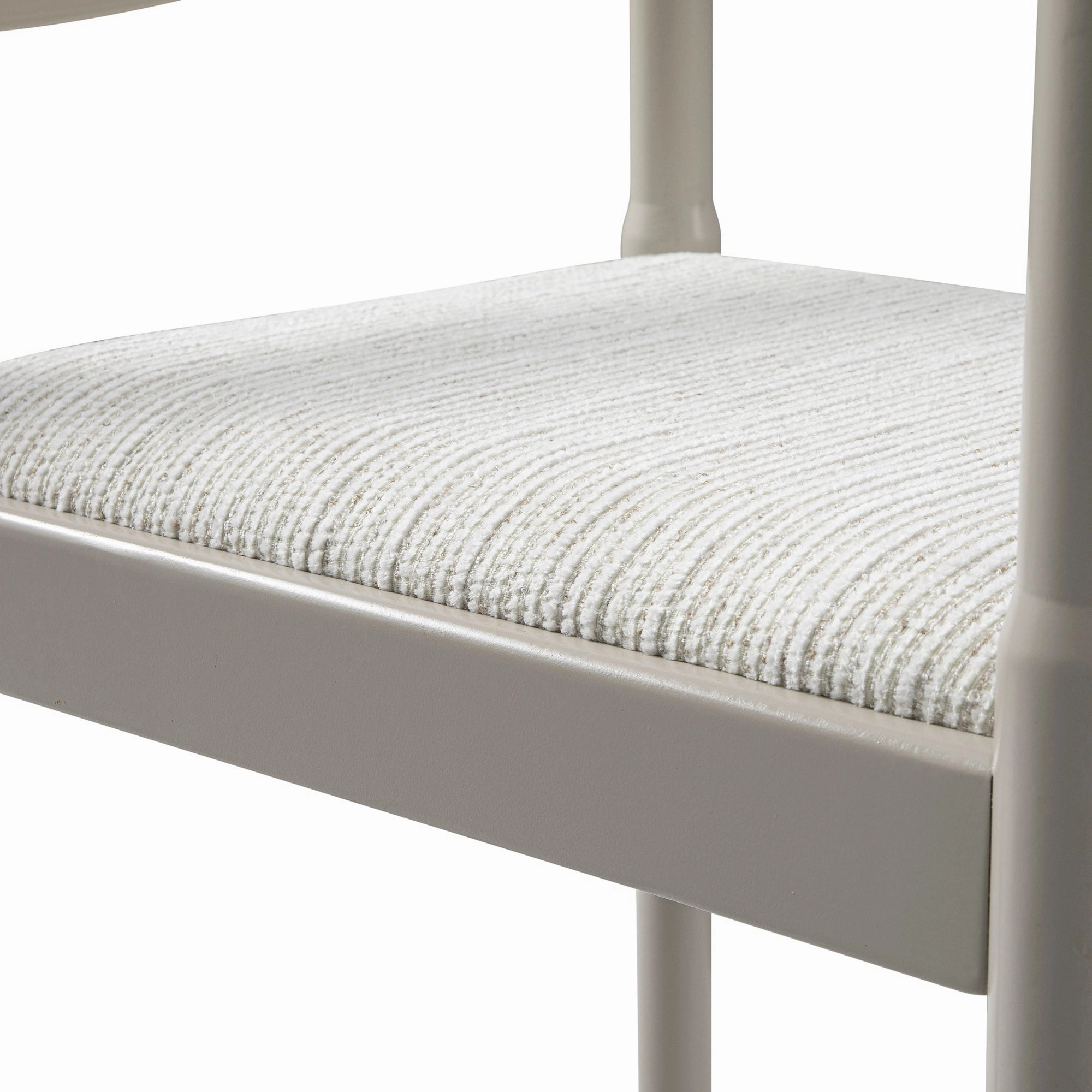 Minley 2-in-1 Carver Chair, Light Taupe High Gloss