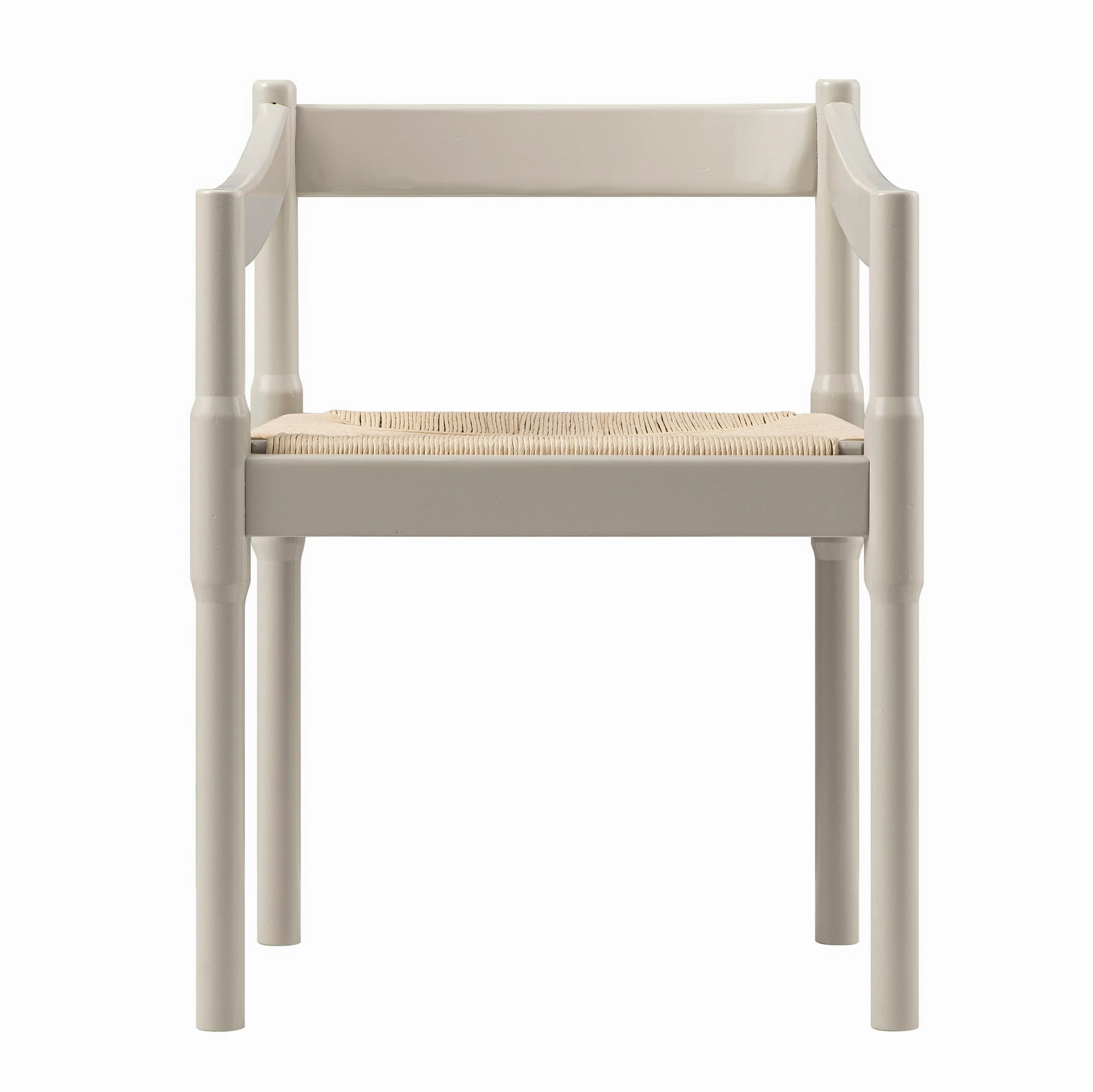 Minley 2-in-1 Carver Chair, Light Taupe High Gloss