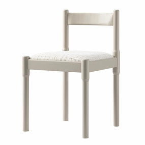 Minley 2-in-1 Dining Chair, Light Taupe High Gloss