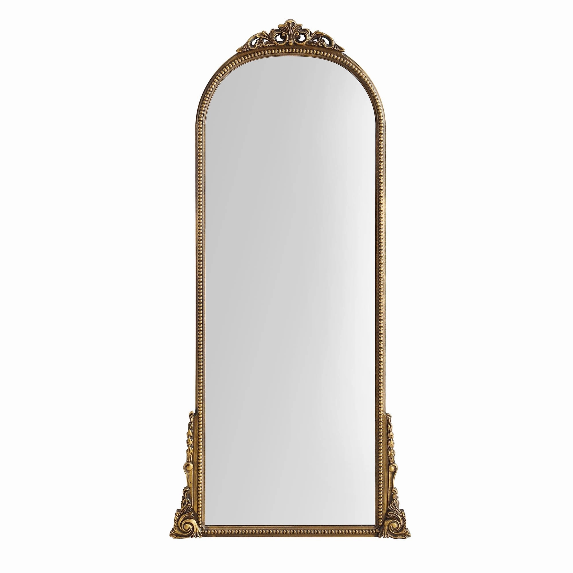 Mirabel Full Length Mirror 150 x 70 cm, Antique Gold Effect