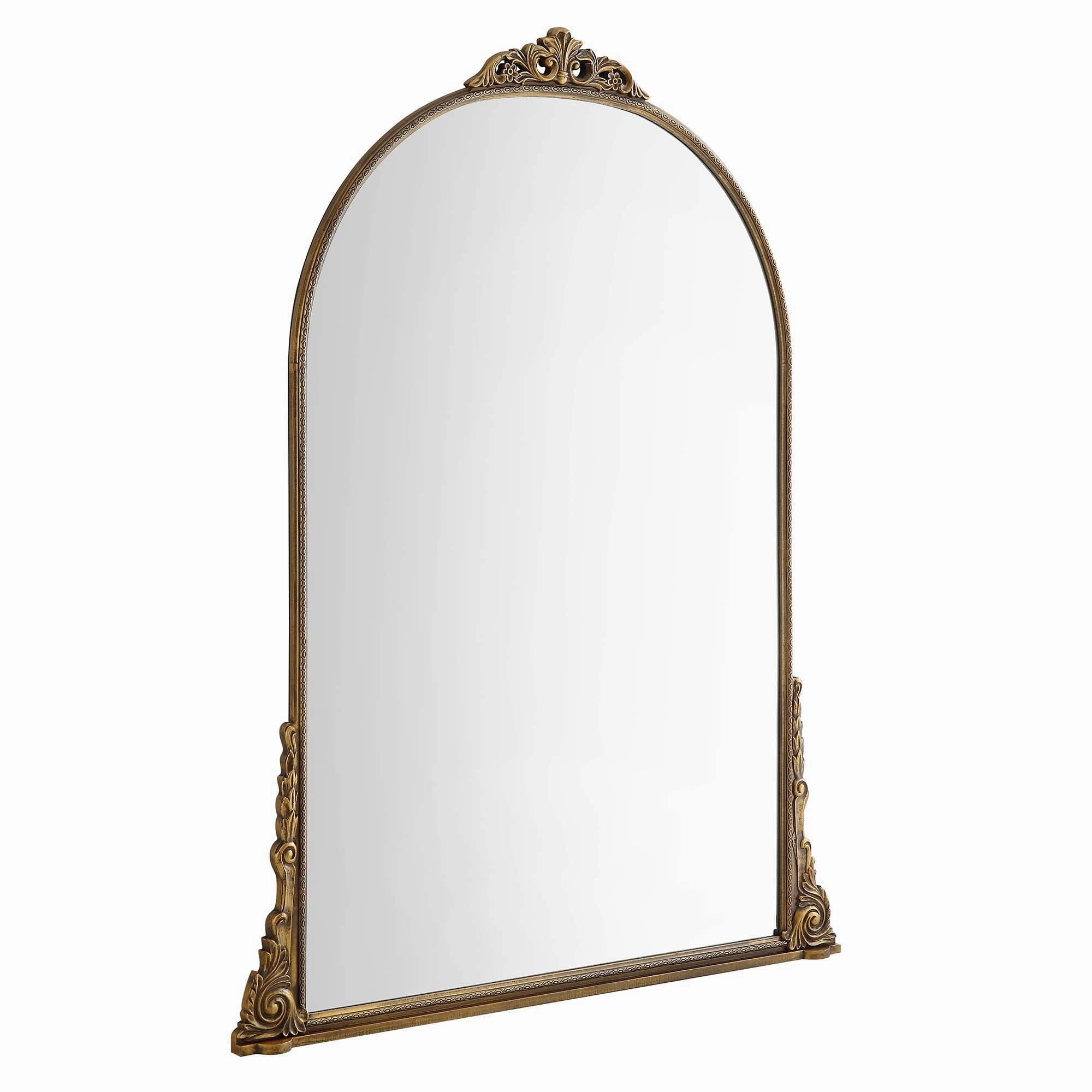 Mirabel Full Length Mirror 186 x 144 cm, Antique Gold Effect