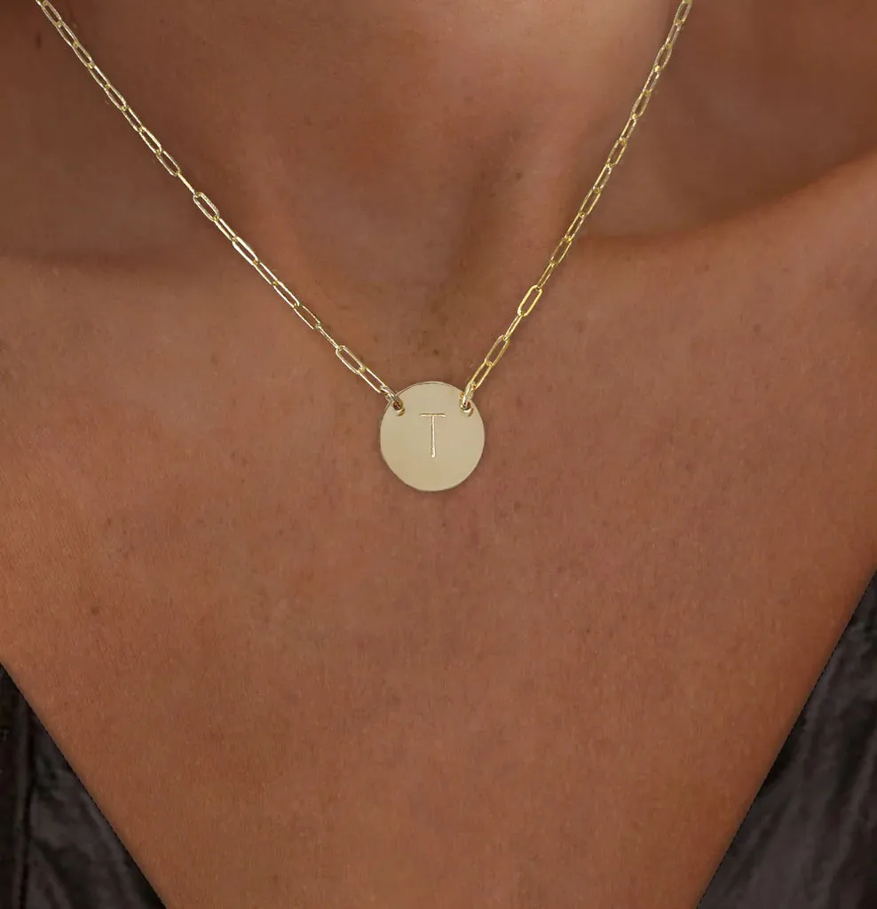 Misuzi Chloe Initial Necklace Gold Shoes_Misuzi