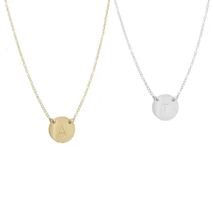 Misuzi Chloe Initial Necklace Gold Shoes_Misuzi
