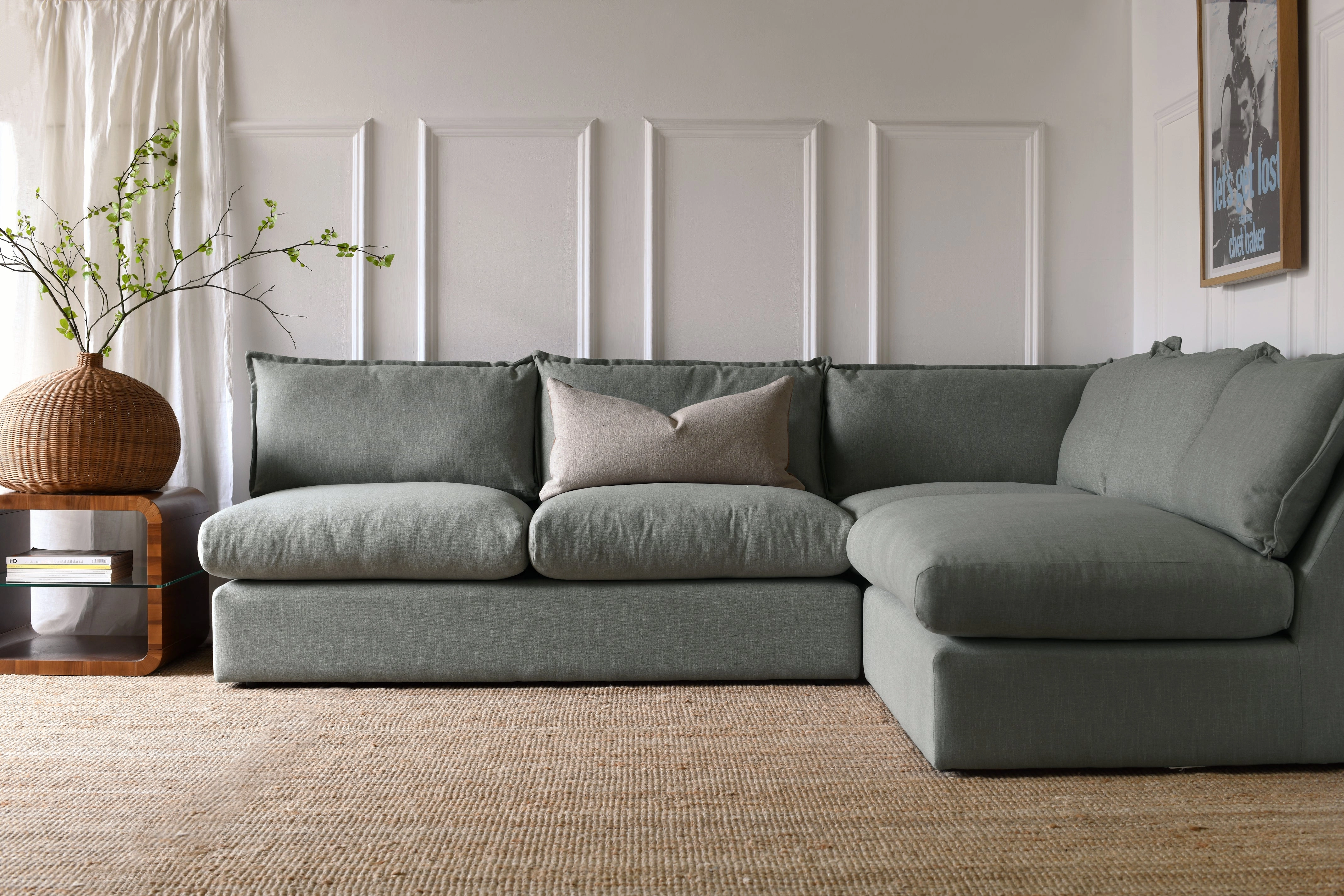 Moda | 3 Seater Unit | Durham Slate
