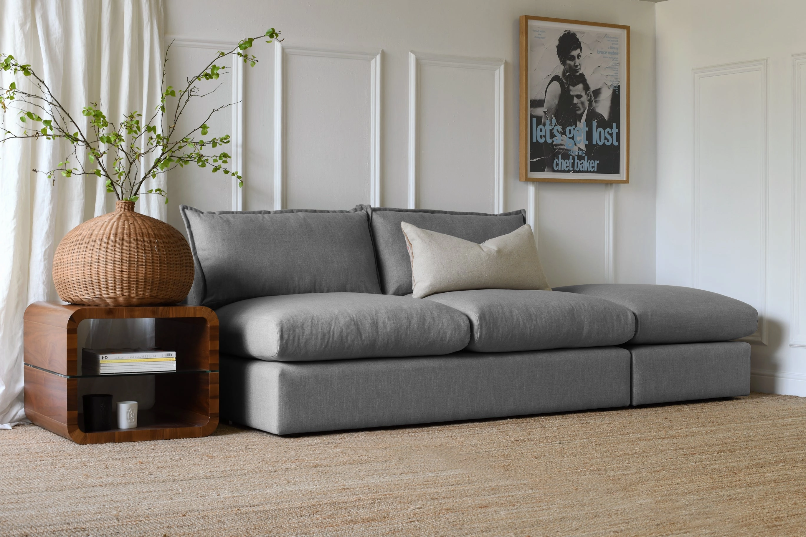 Moda | 3 Seater Unit | Durham Slate