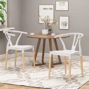 Modern Dining Chair with Beech Wood Legs (Set of 2) - NH059803 kitchen accessories, table linens