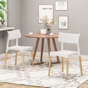 Modern Dining Chair with Beech Wood Legs (Set of 2) - NH849803 kitchen accessories, table linens