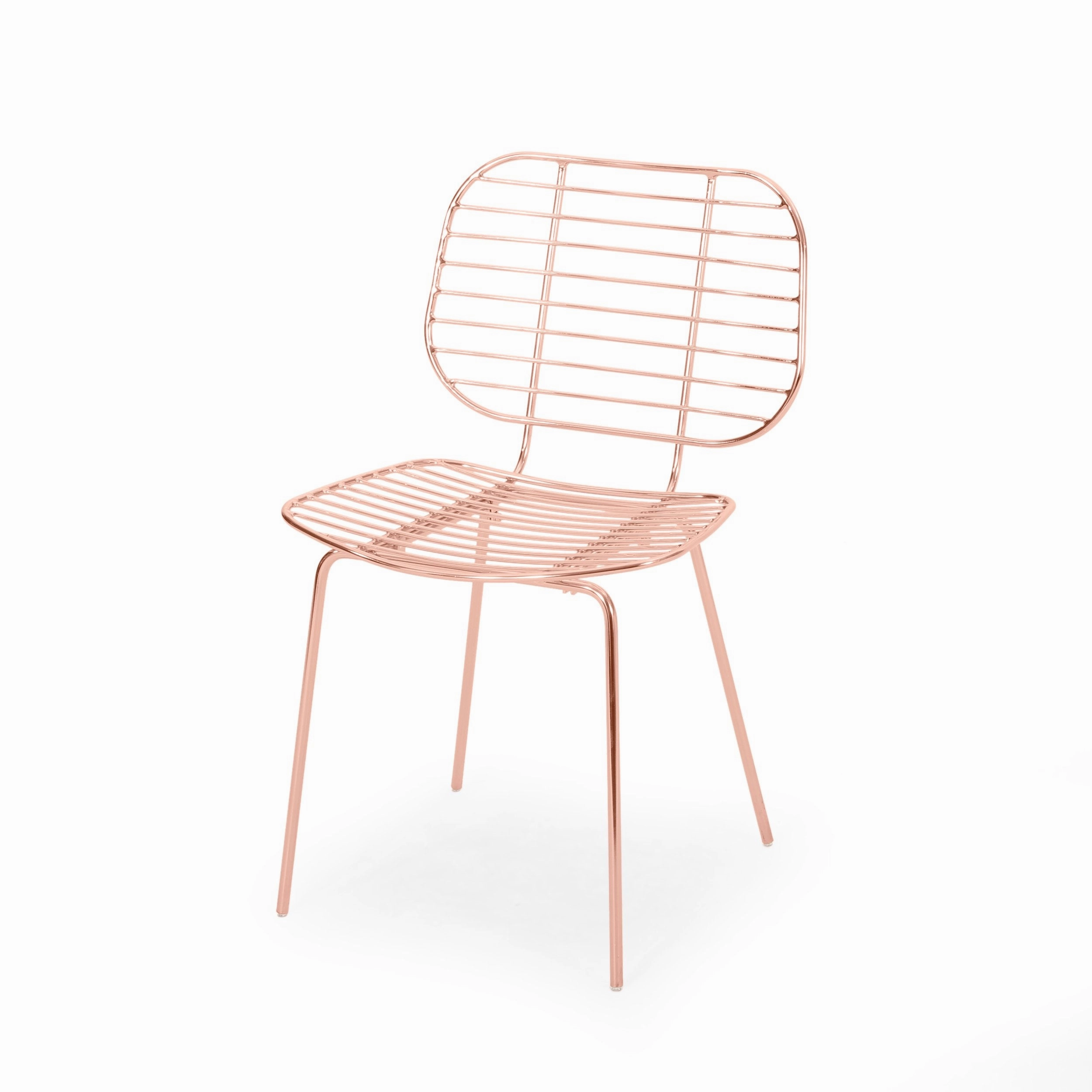 Modern Glam Iron Dining Chair - NH803113