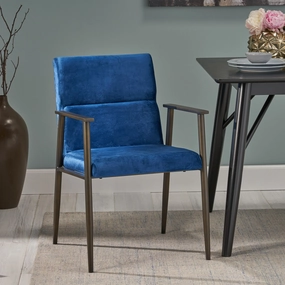 Modern Glam Velvet Dining Arm Chair - NH932803 kitchen accessories, table linens