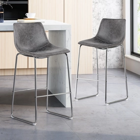 Modern Microfiber Bar Stool - NH481113 kitchen accessories, table linens