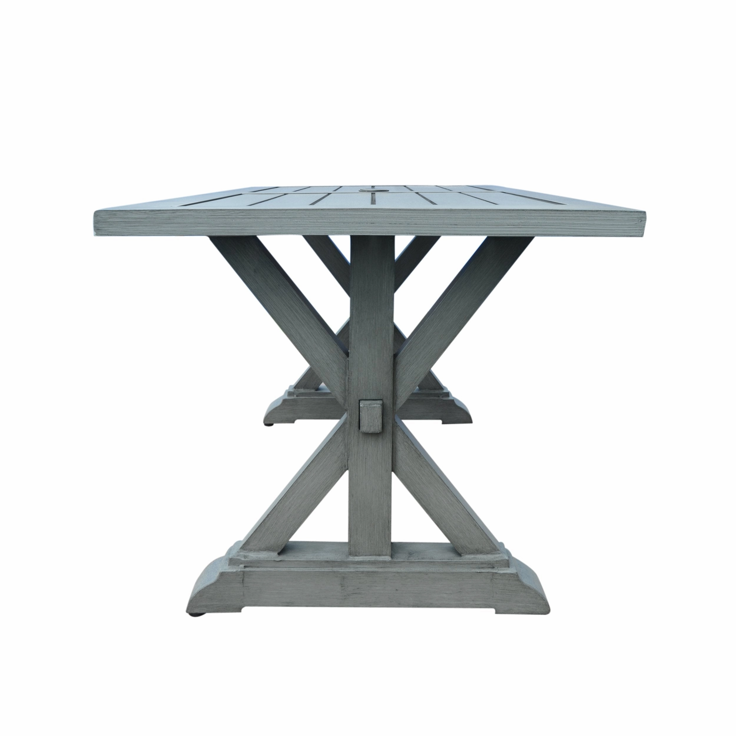 Modern Outdoor Aluminum Dining Table - NH482013