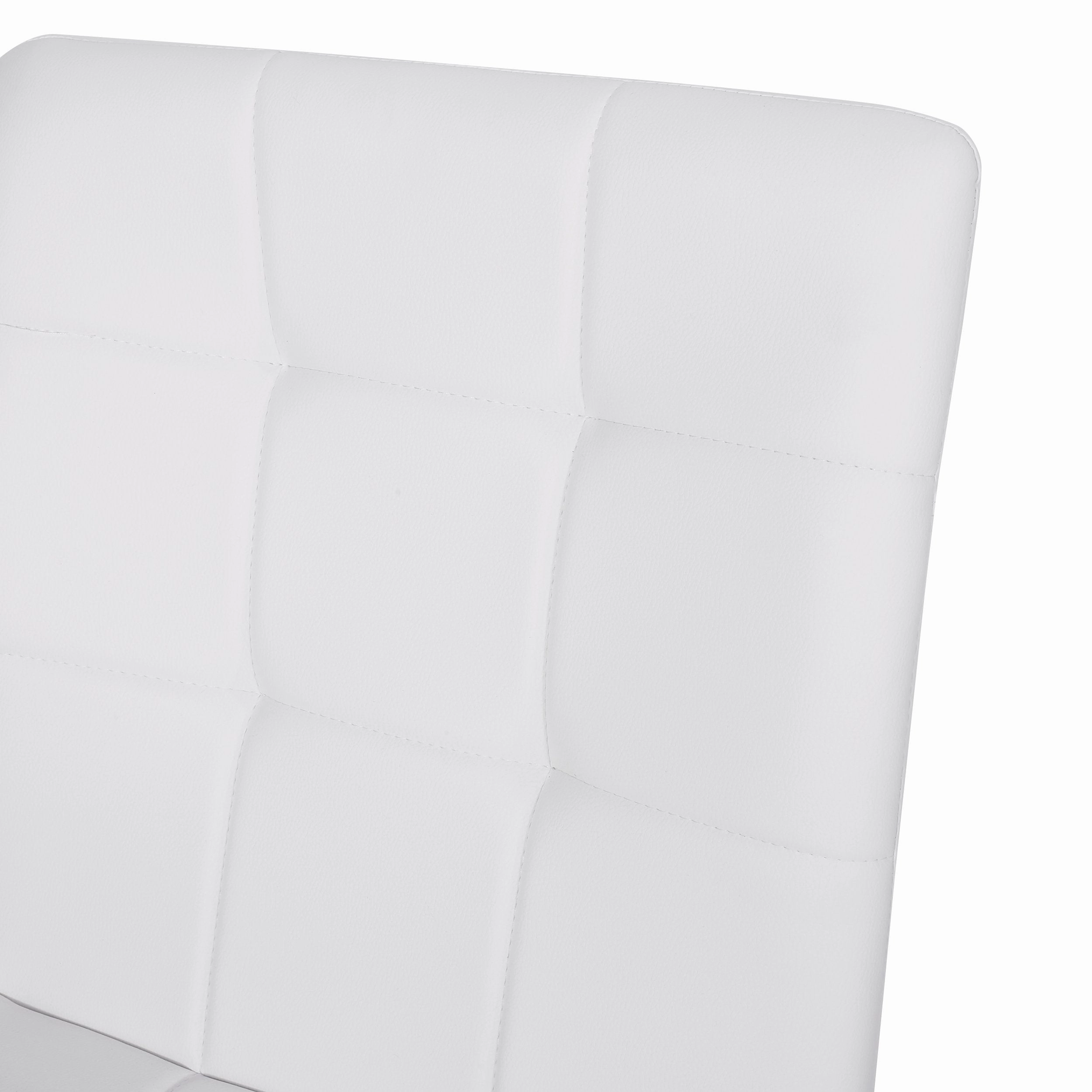 Modern Upholstered Waffle Stitch Dining Chairs, Set of 2 - NH795413