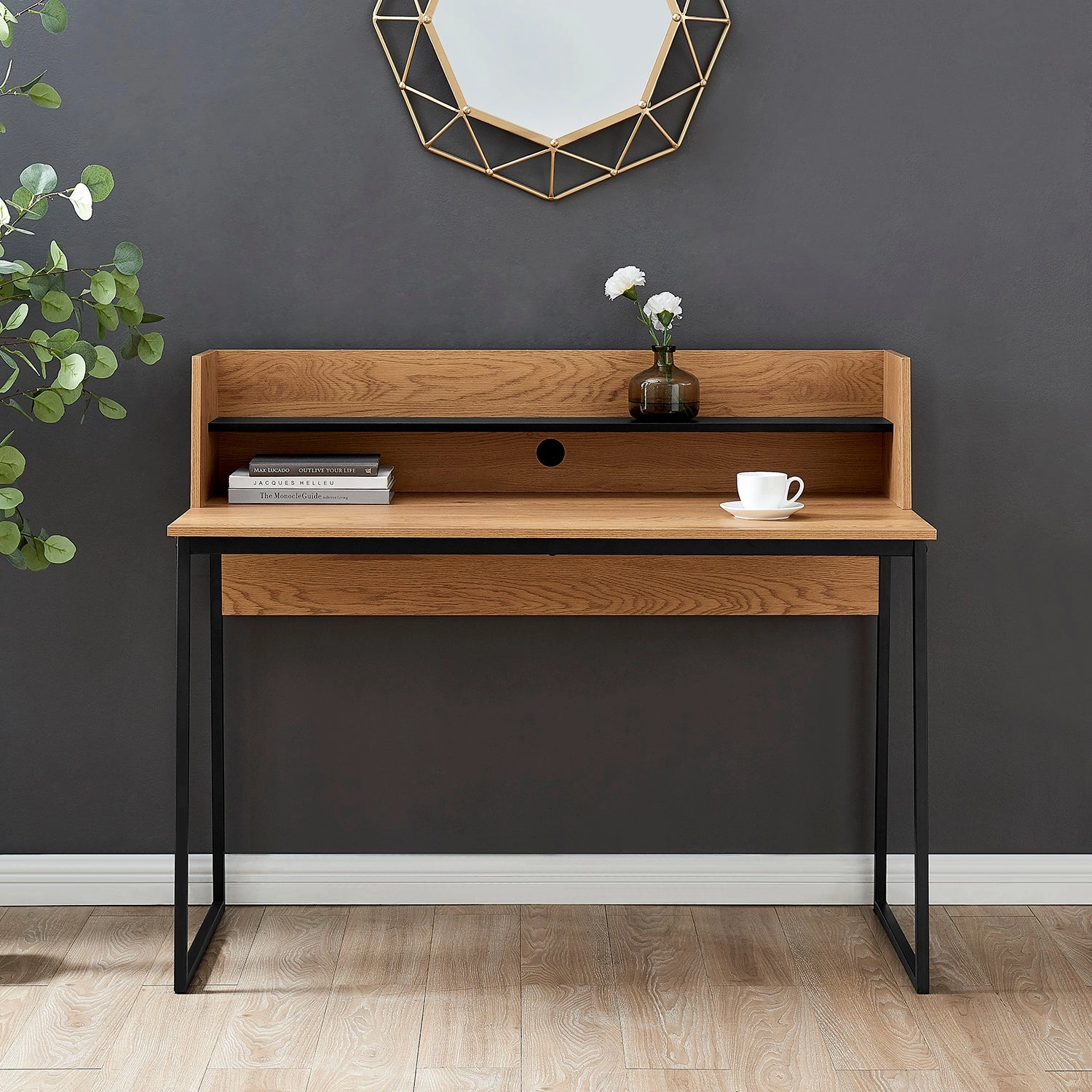 Moncton 120cm Office Desk with Shelf
