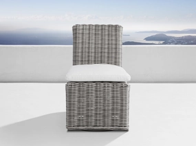 Montauk Outdoor Swivel Dining Side Chair