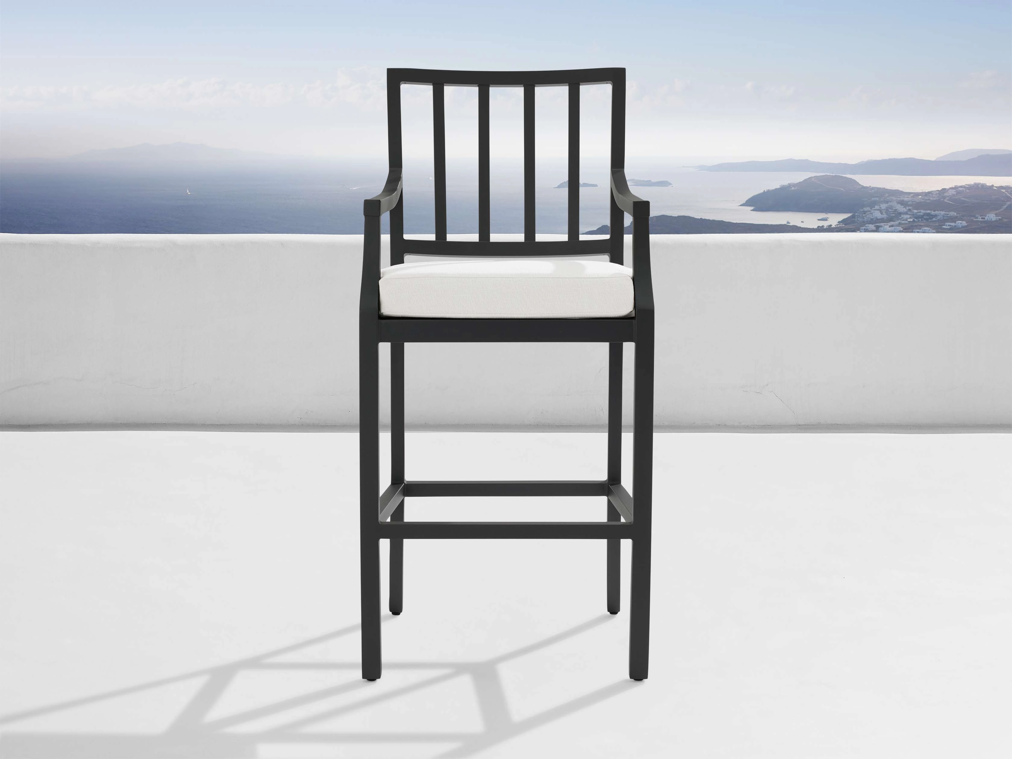 Montego Outdoor Aluminum Counter Stool