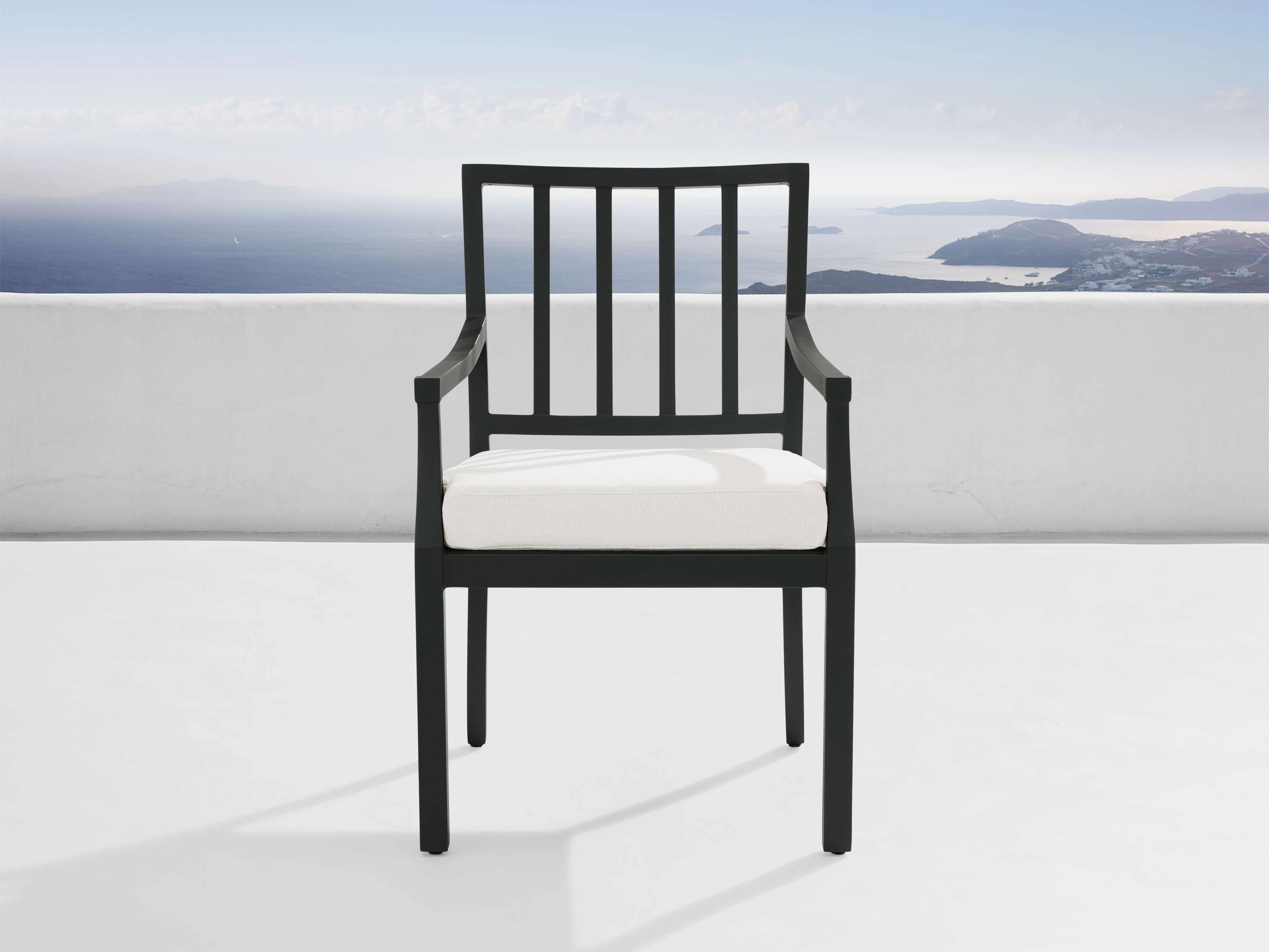 Montego Outdoor Aluminum Dining Arm Chair