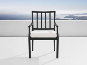 Montego Outdoor Aluminum Dining Arm Chair