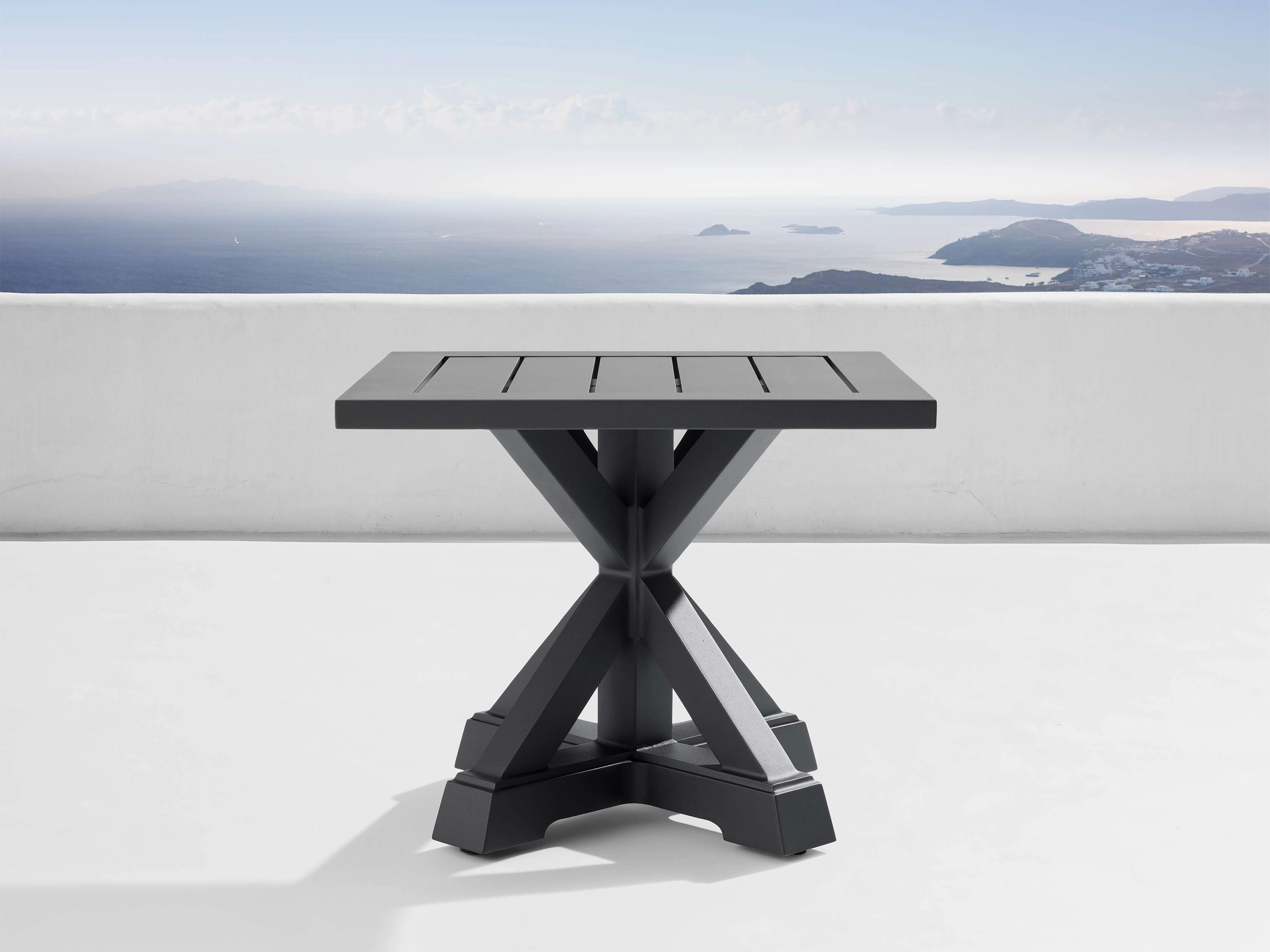 Montego Outdoor Aluminum End Table