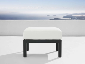 Montego Outdoor Aluminum Ottoman
