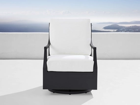Montego Outdoor Aluminum Swivel Chair