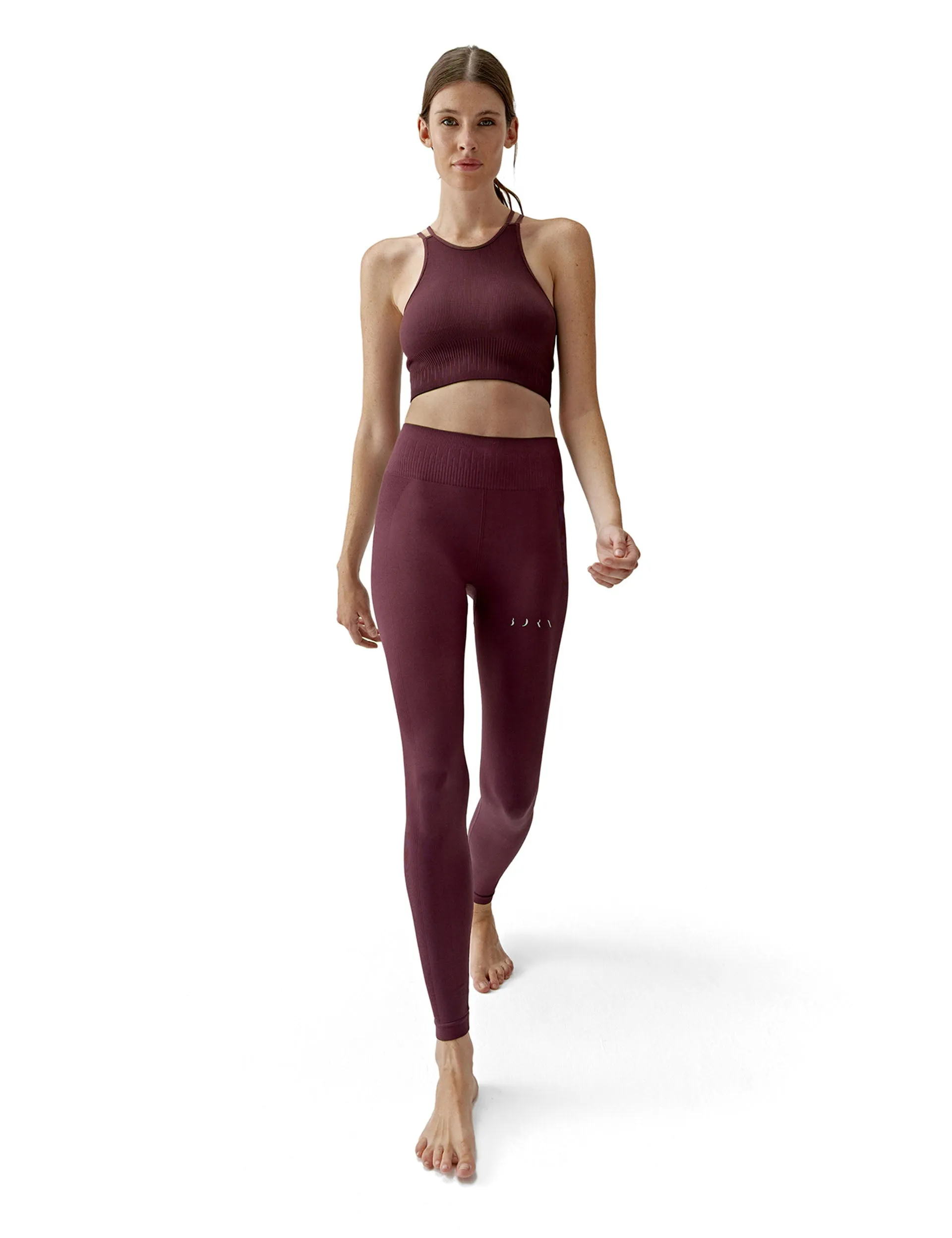 Naia Legging - Dark Cherry