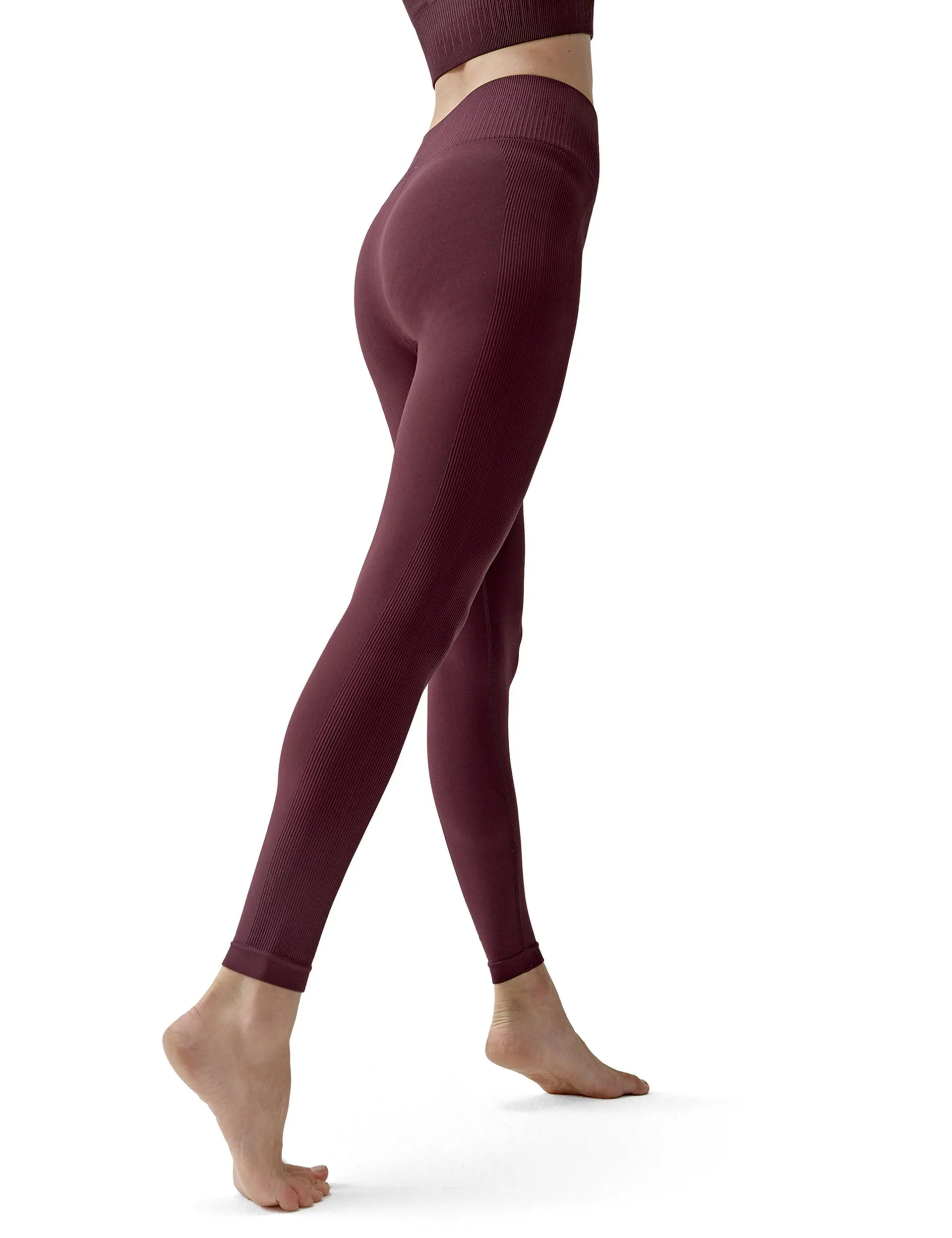 Naia Legging - Dark Cherry