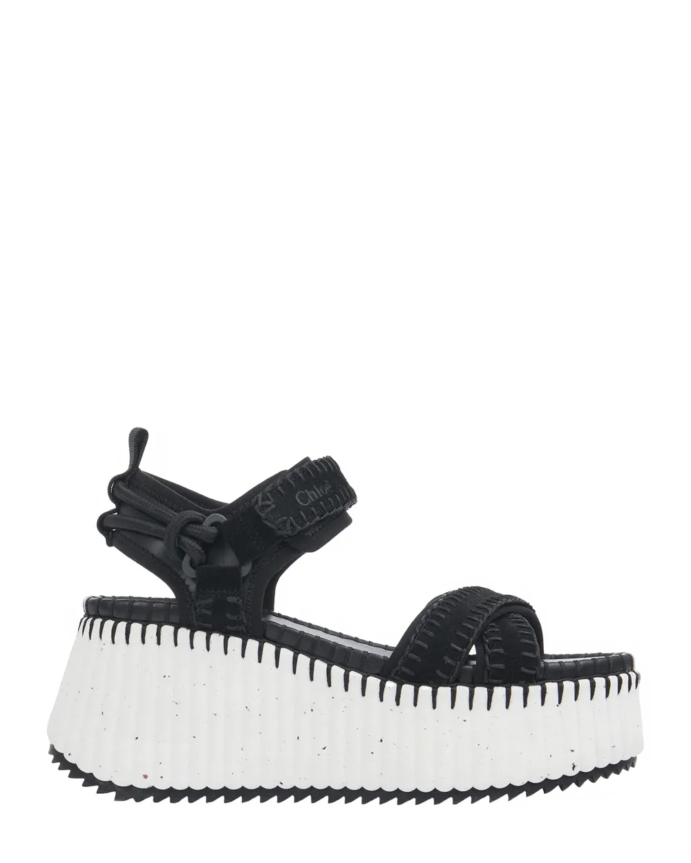 Nama Platform Sandal in Black