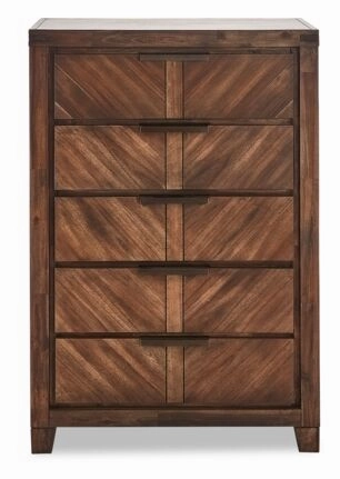 Nathan 5-Piece King Bedroom Package - Brown