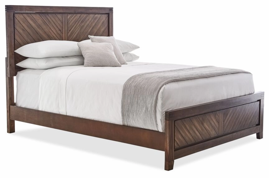 Nathan 5-Piece King Bedroom Package - Brown