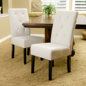 Natural Fabric Dining Chair (Set of 2) - NH815412 kitchen accessories, table linens