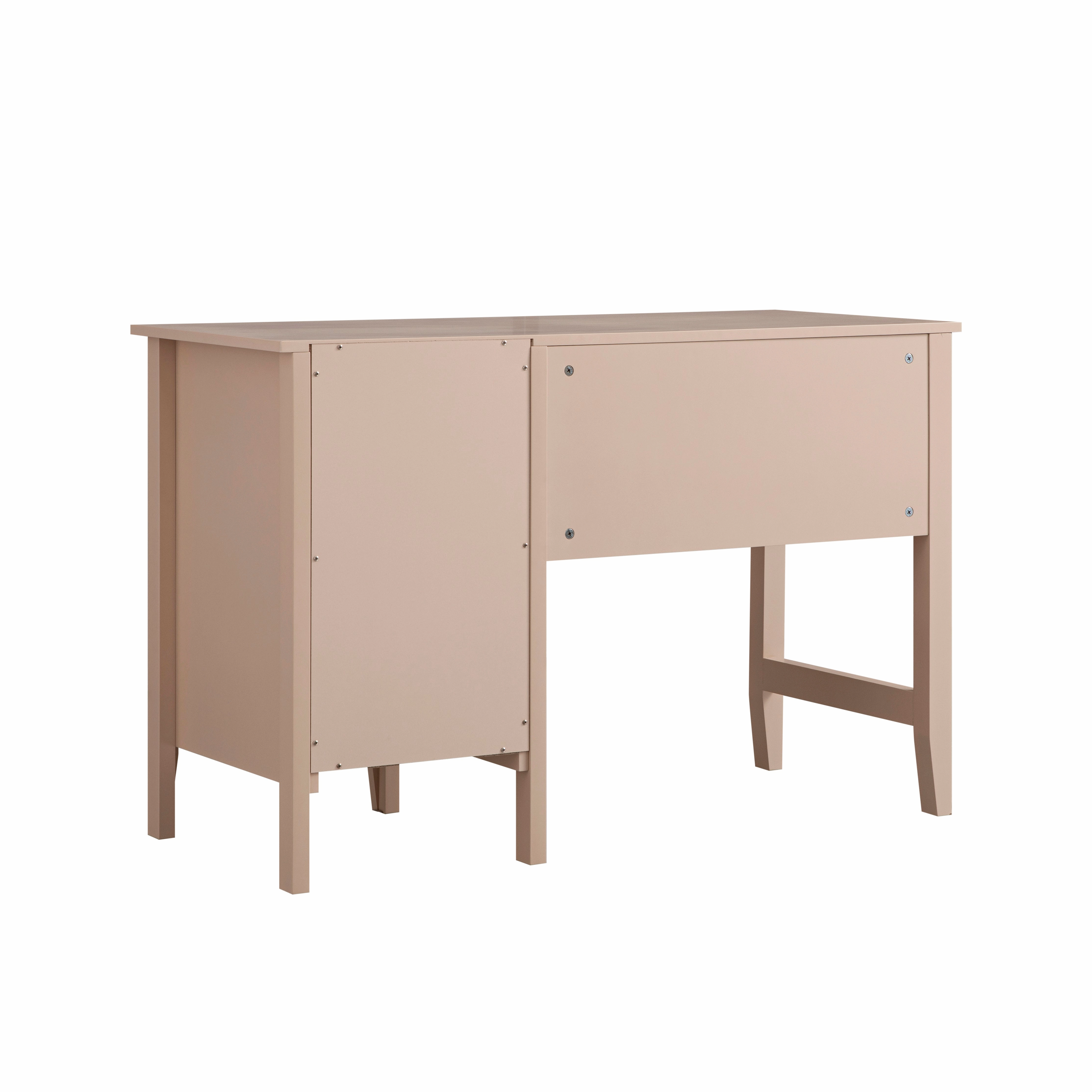 Oakham Writing Desk, Nude Pink
