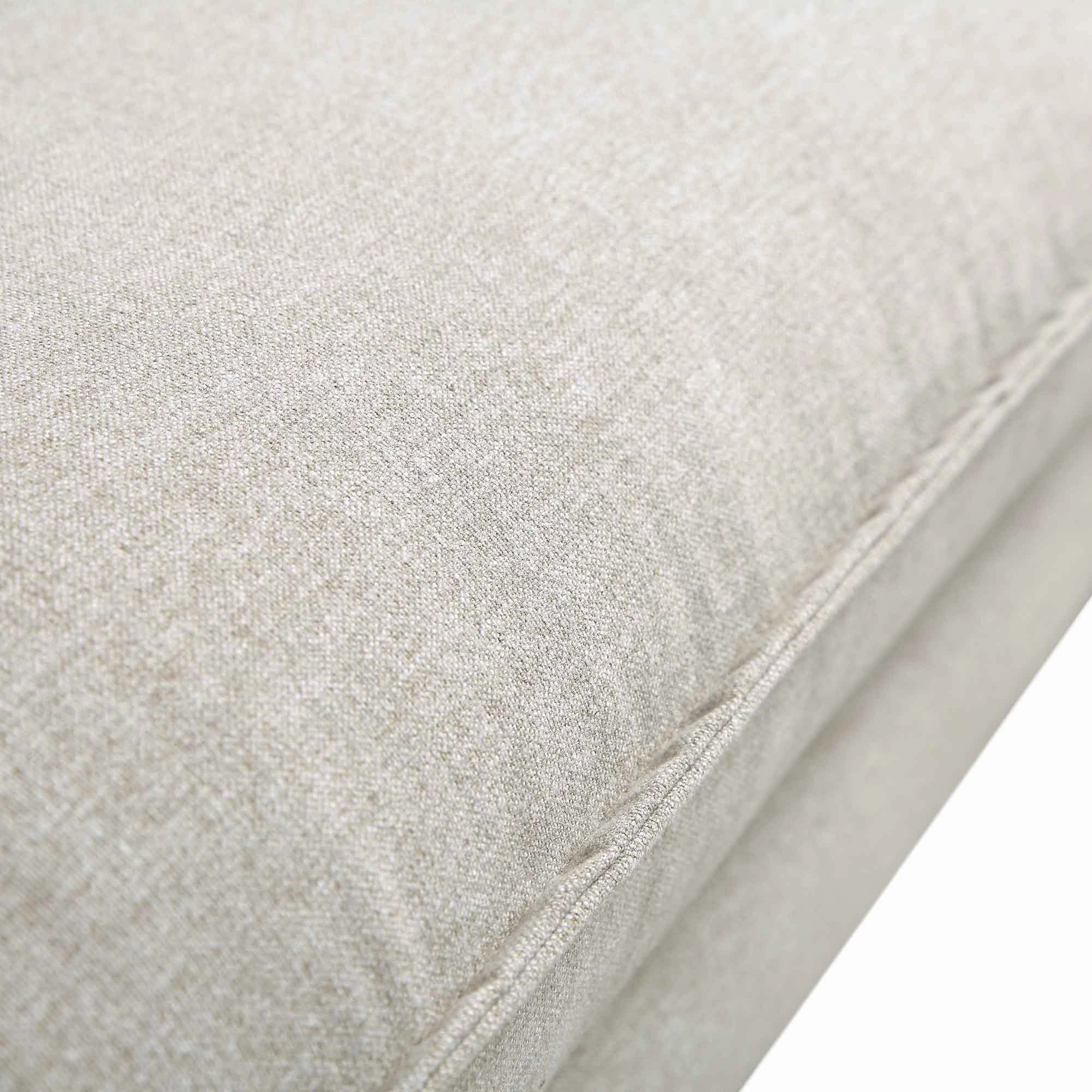 Obriel Oatmeal Fabric Sofa, 2-Seater