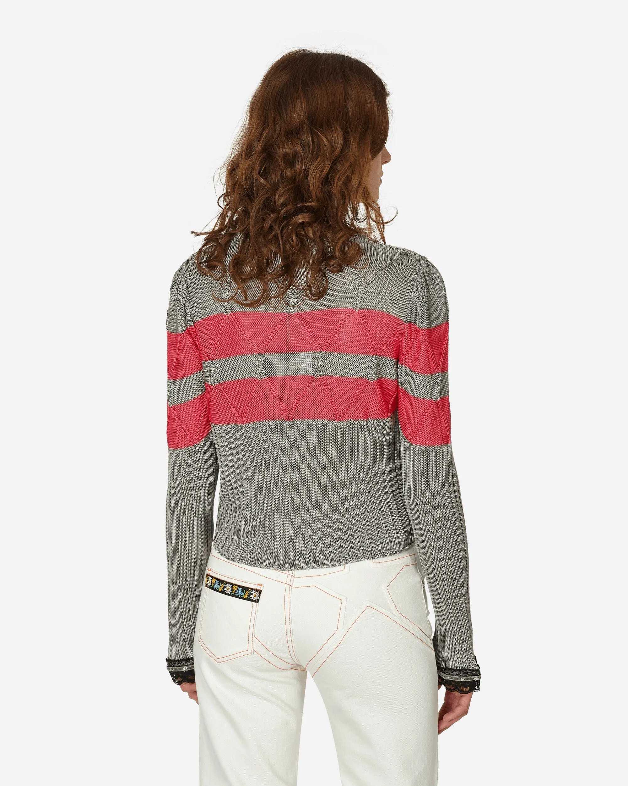 Olaf Sweater Silver / Pink