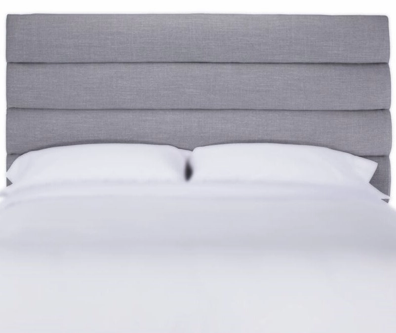 Orchid Queen Headboard - Light Grey