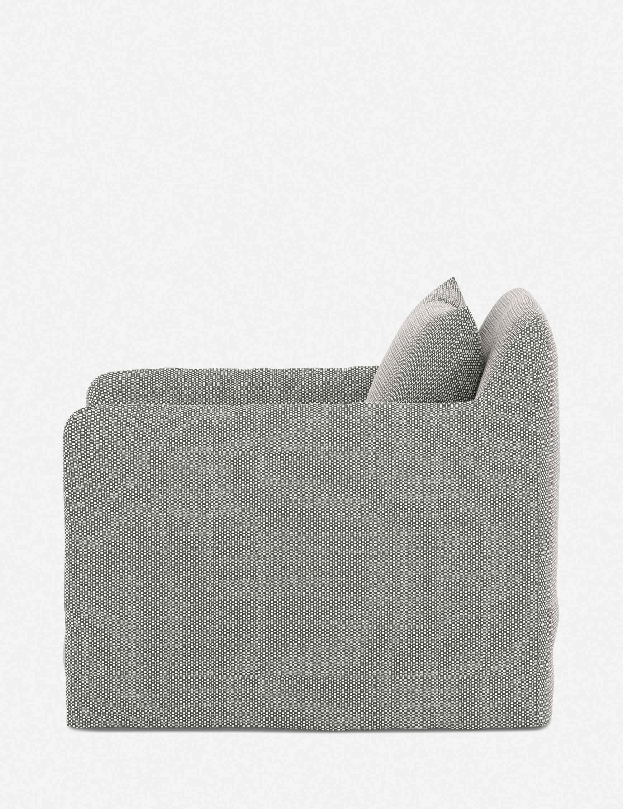 Orlena Outdoor Swivel Chair