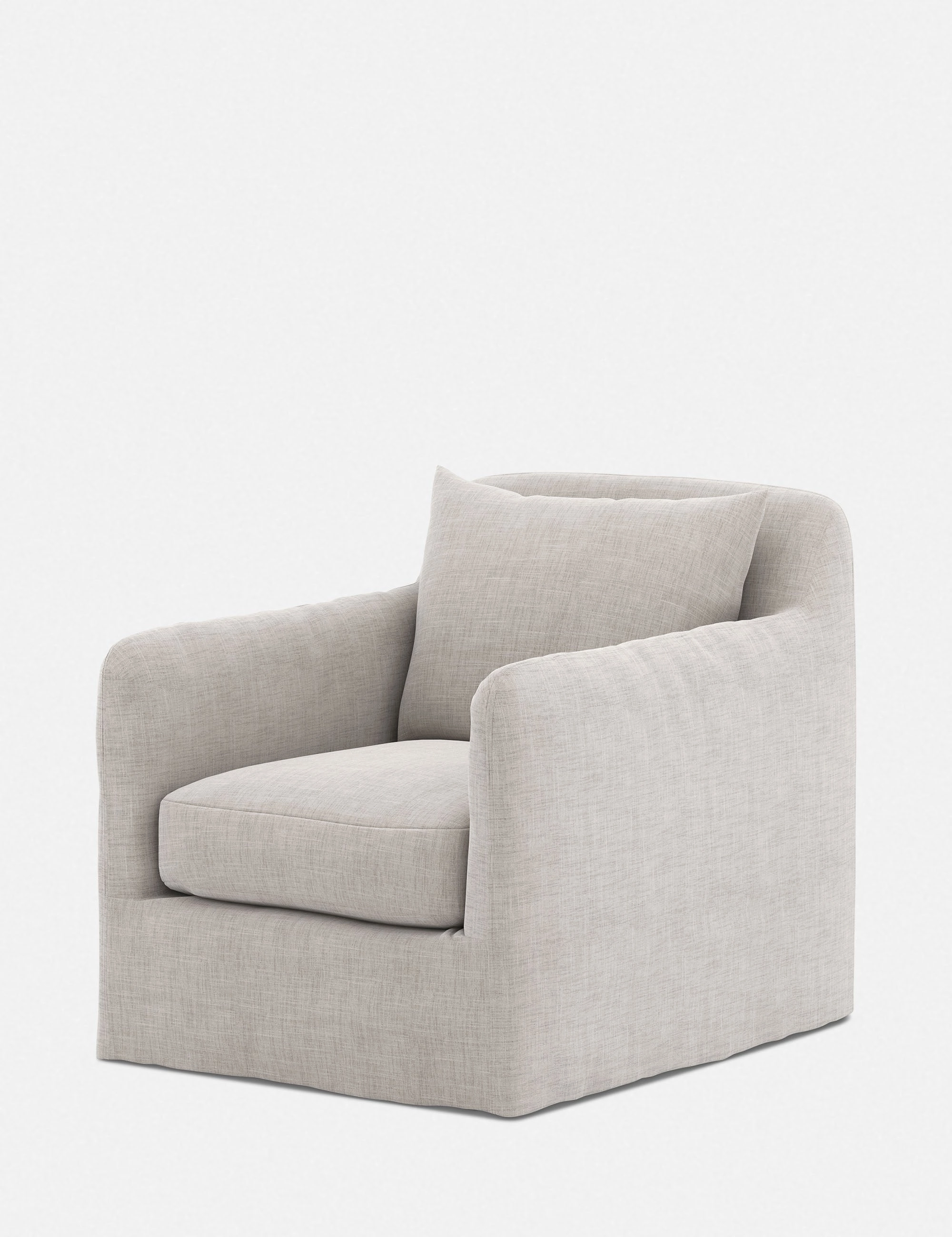 Orlena Outdoor Swivel Chair