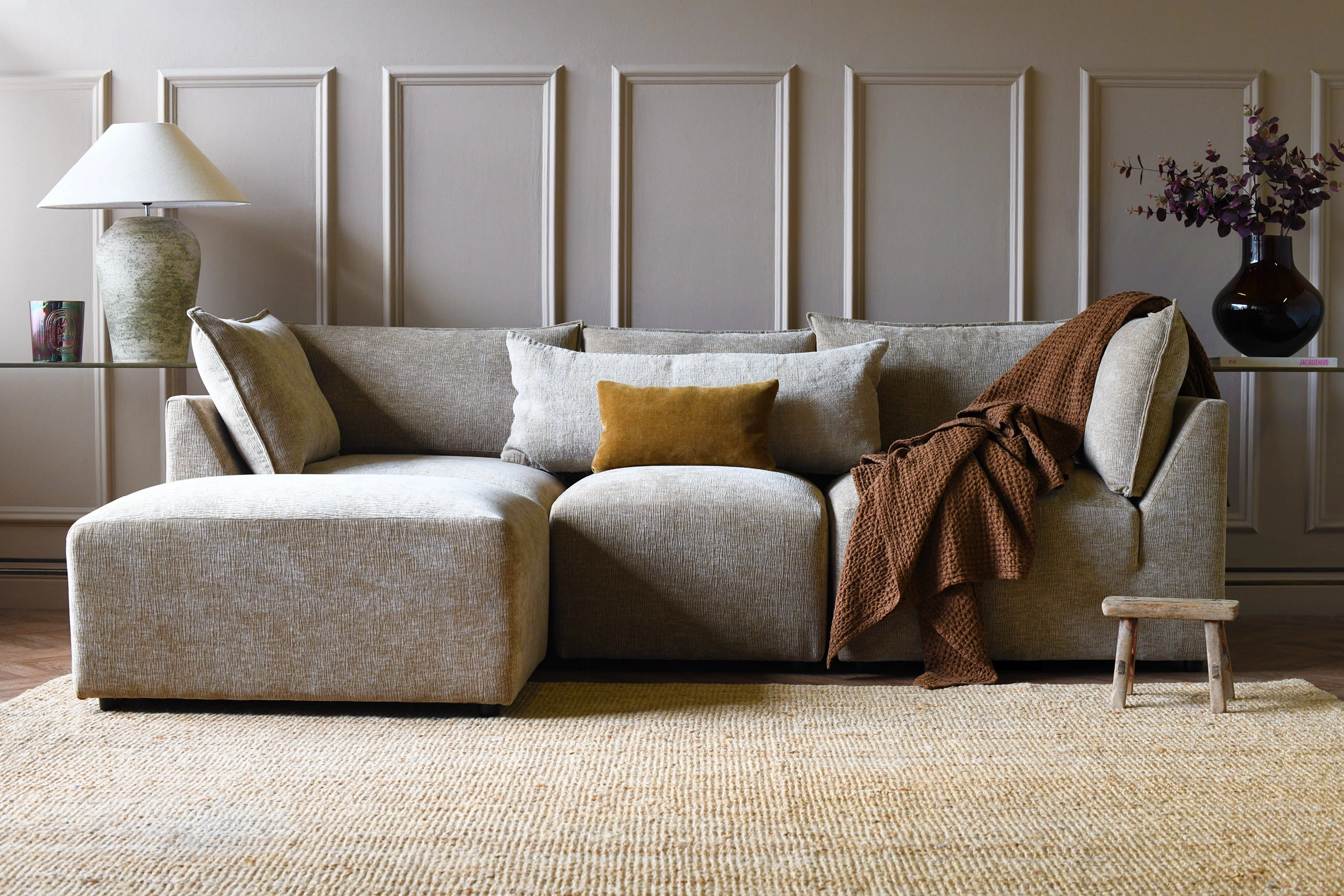 Oslo | Corner Unit | Brooklyn Taupe