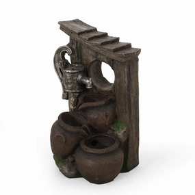 Outdoor 3 Tier Jar Fountain - NH720413 outdoor party decor, BBQ set