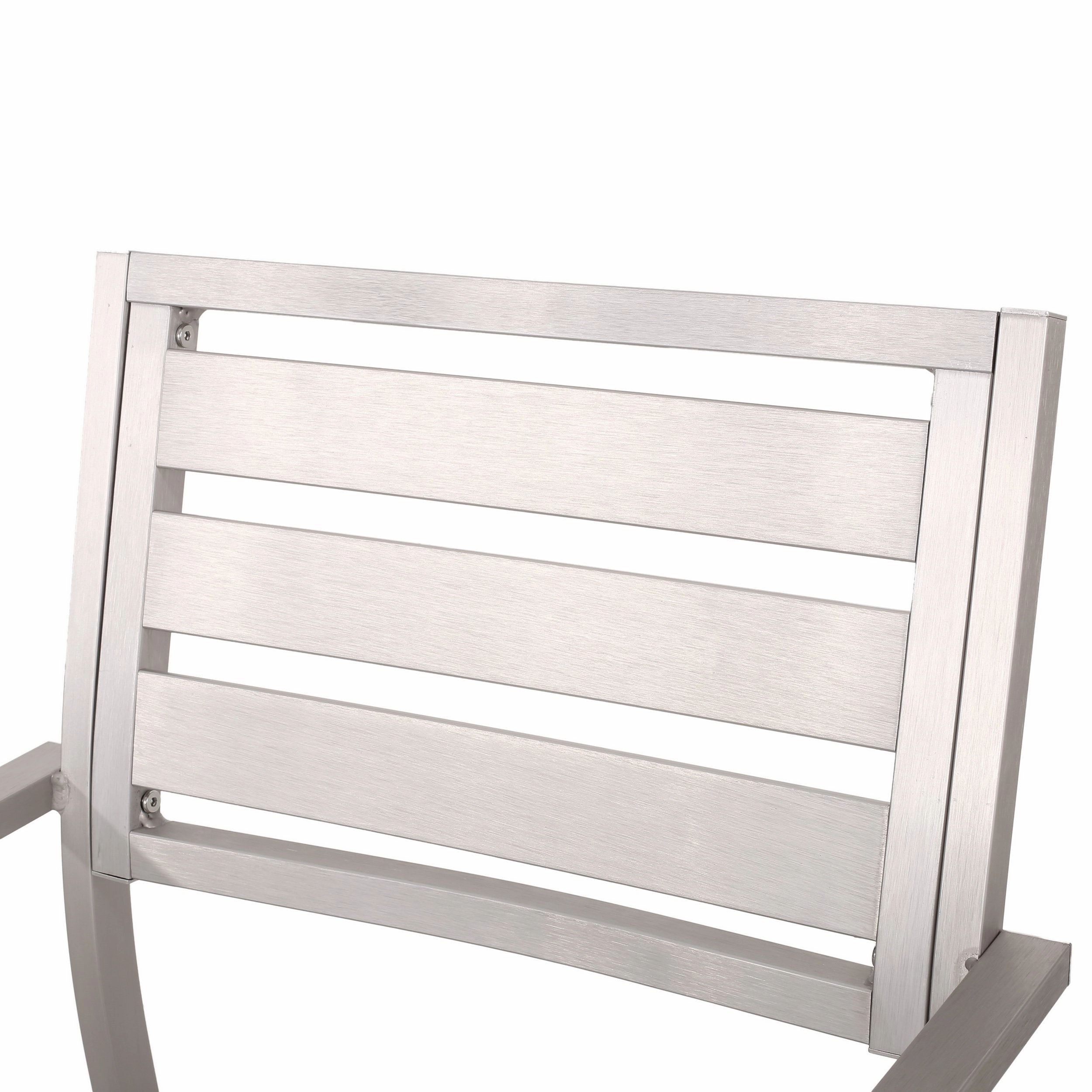 Outdoor 6 Piece Aluminum Dining Set - NH137313