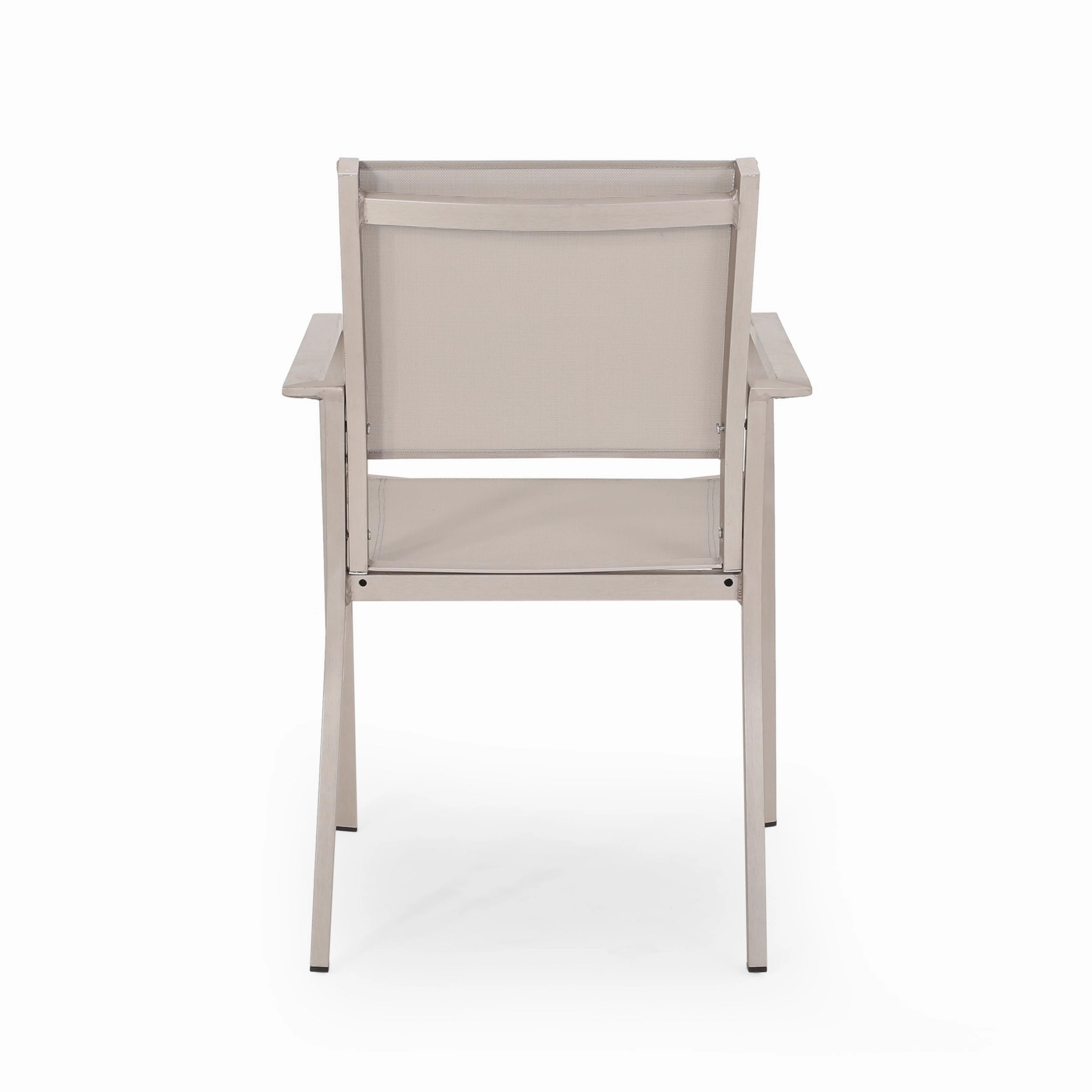Outdoor 6 Piece Aluminum Dining Set - NH637313