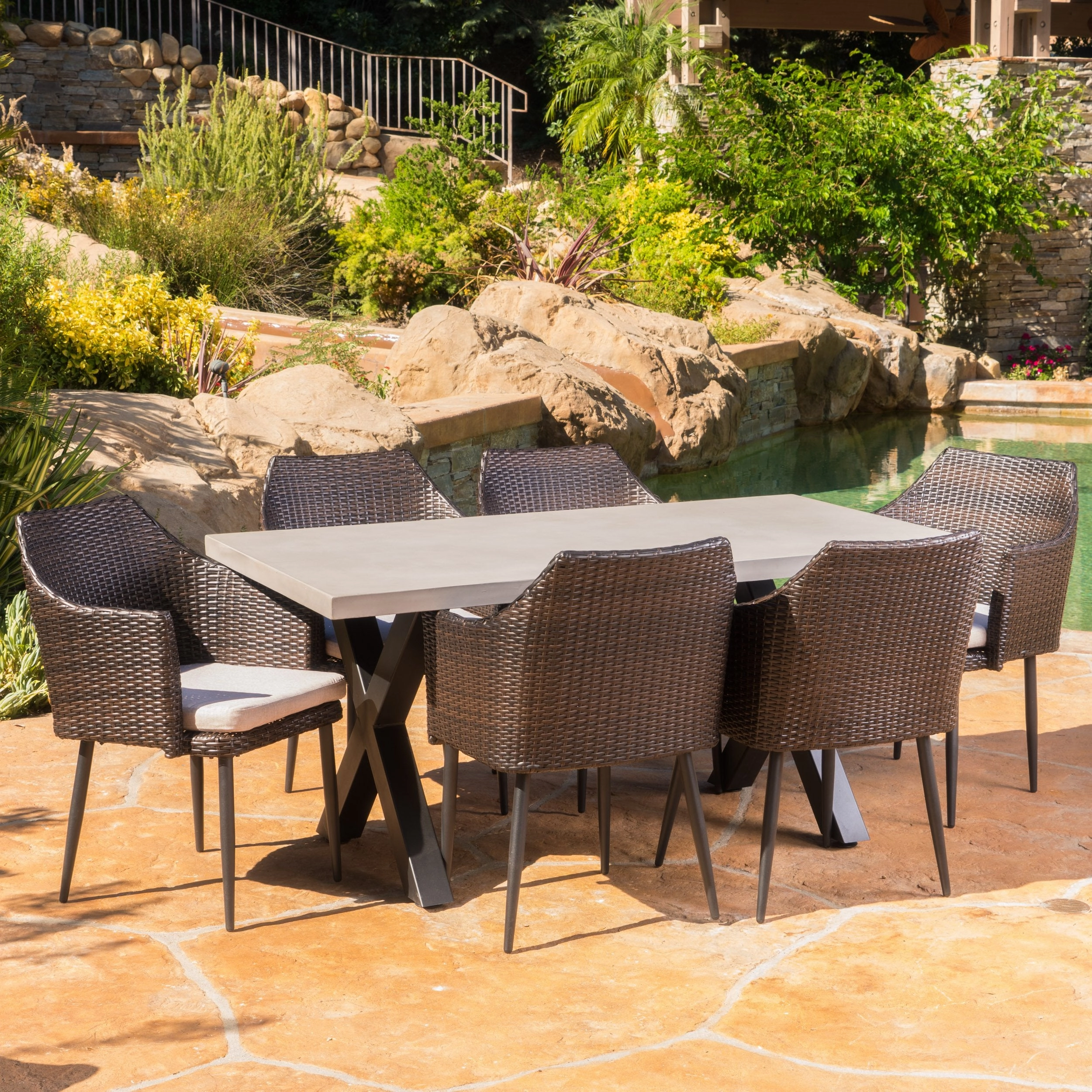 Outdoor 6 Seater Dining Set - NH612103 outdoor lounge chair, patio sofa